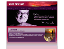 Tablet Screenshot of glennyarbroughsinger.com